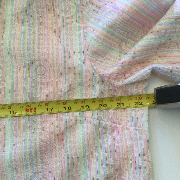 Alfred Dunner Snap Front 3/4 Sleeve Blouse - Picture 5 of 6